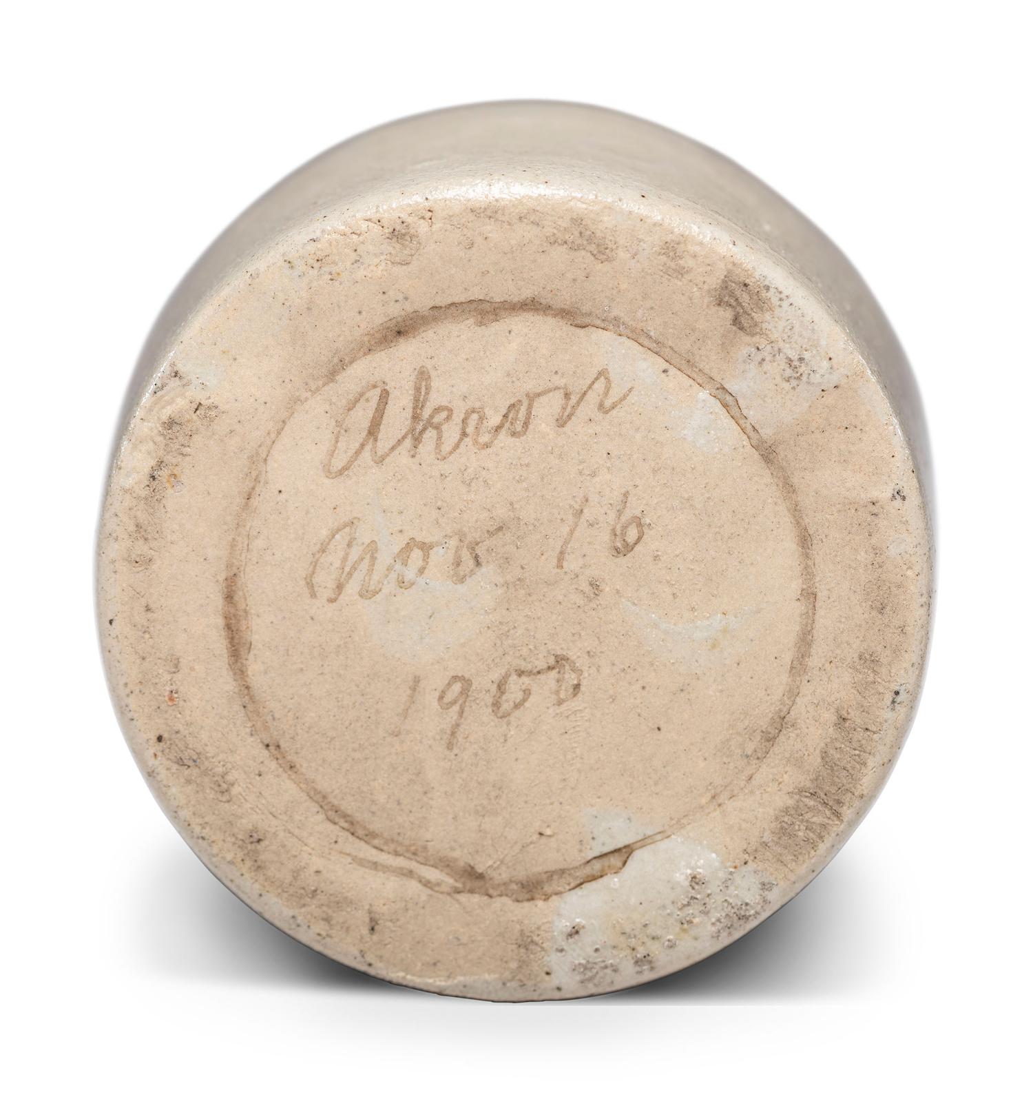 Three Miniature Stoneware Vessels