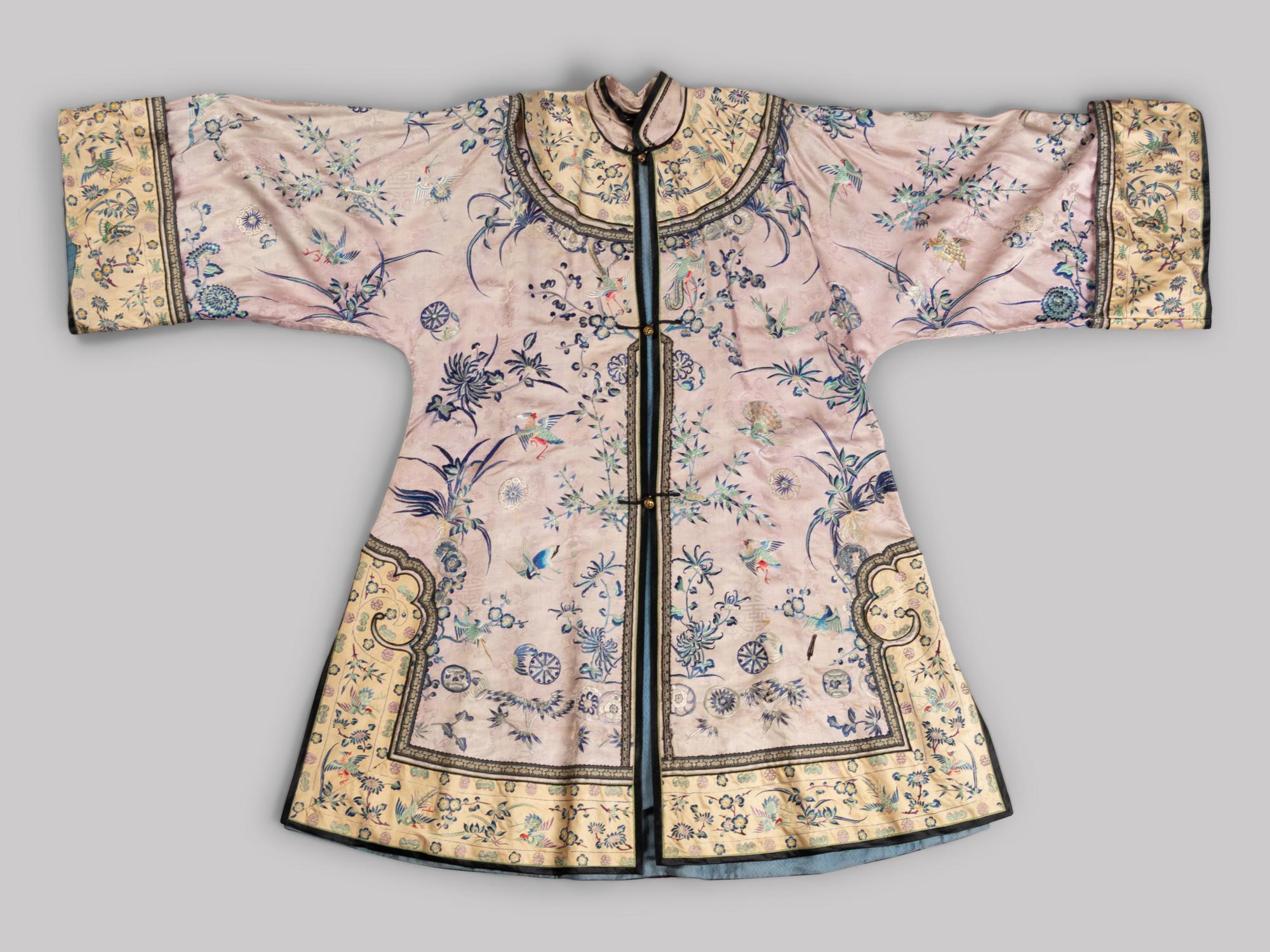 A Chinese Embroidered Silk Ladies' Jacket