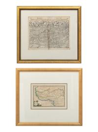 Two Continental Antiquarian Maps, Muenster and Rollos