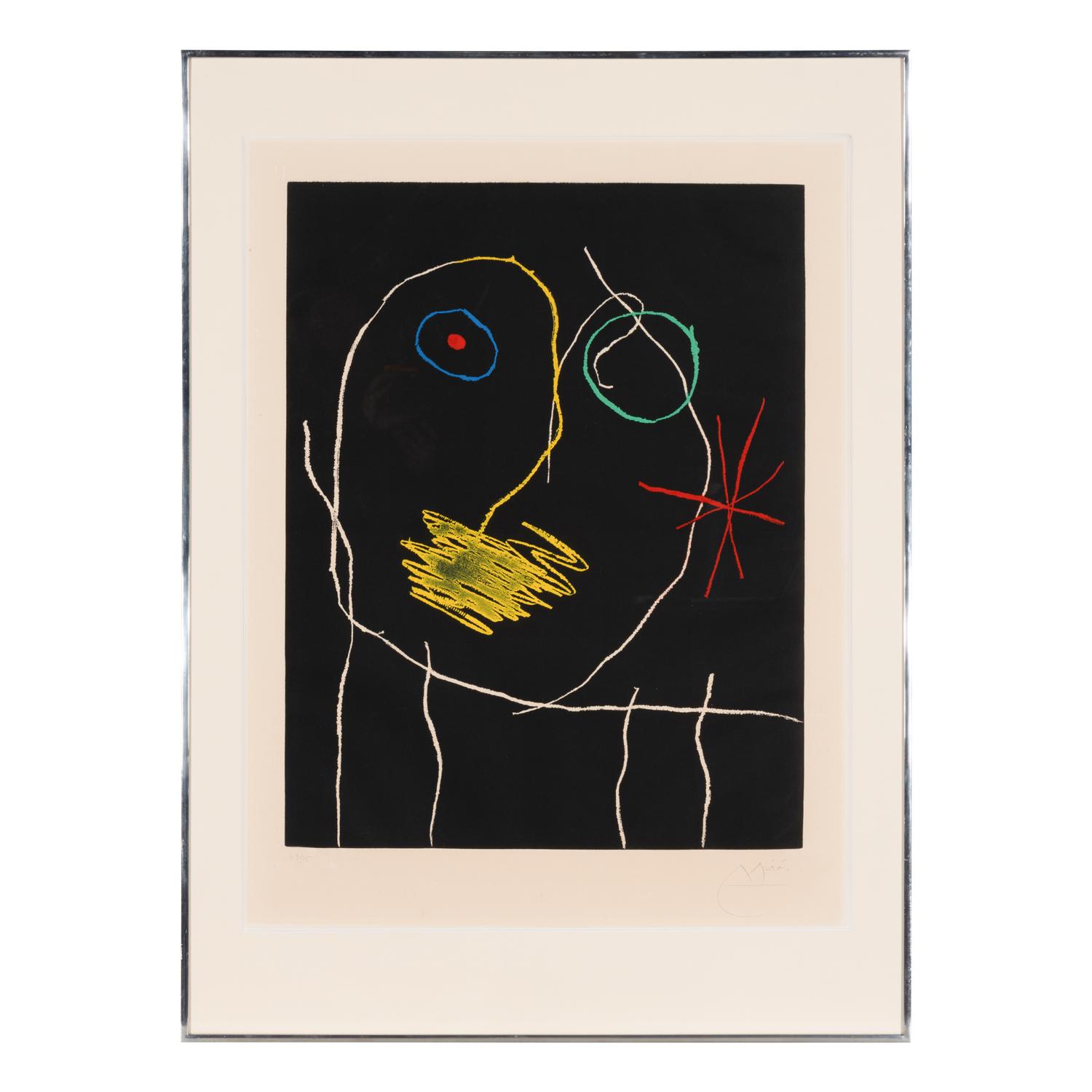 Joan Miró (Spanish, 1893–1983) — Le Prophète la Nuit , 1965