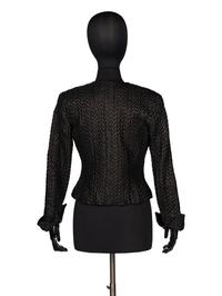 Chanel Embossed Leather Jacket