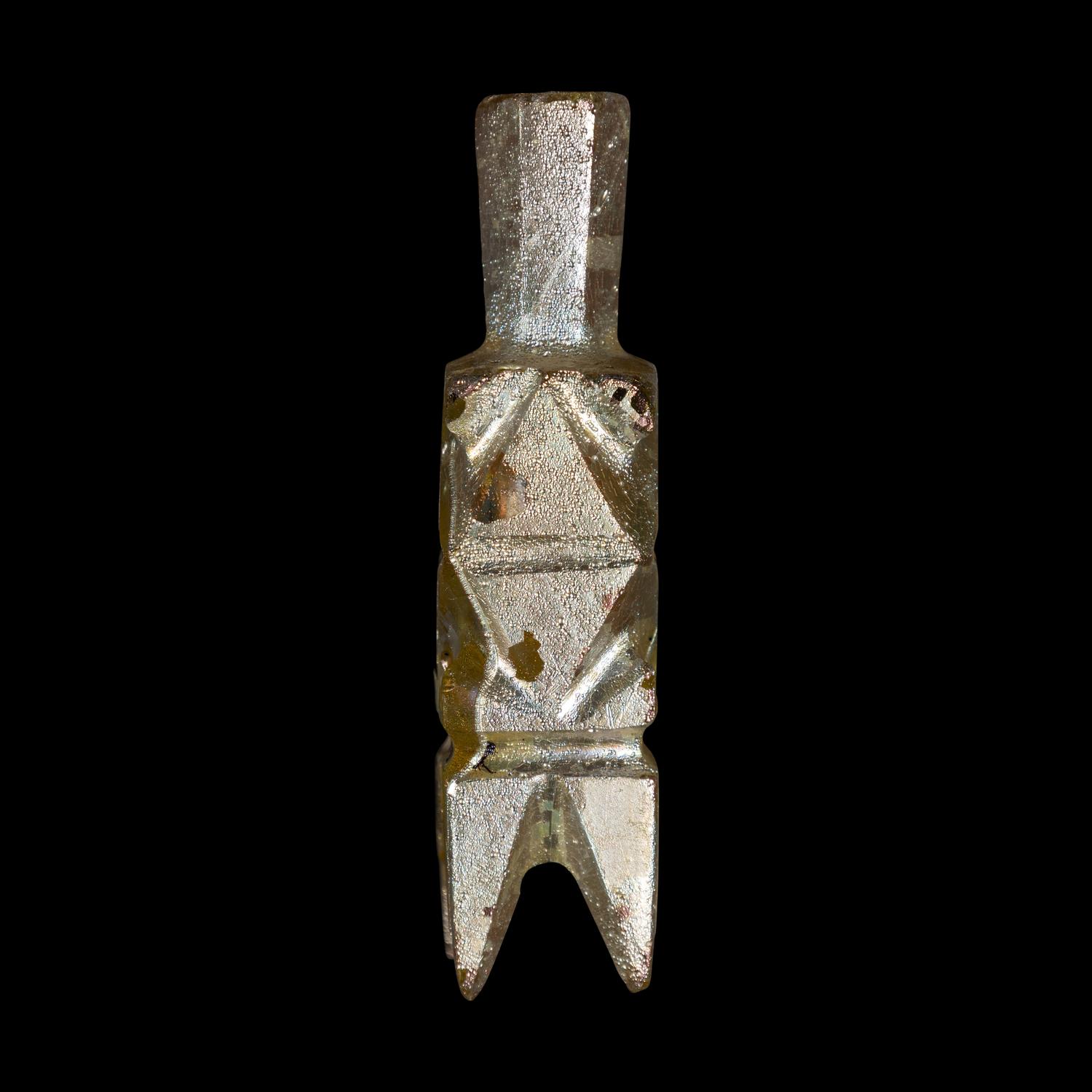An Islamic Glass Molar Flask