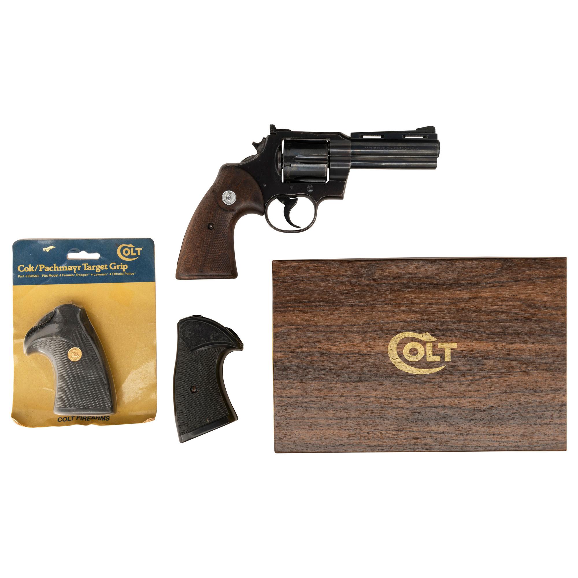 **Colt Trooper with Python Barrel in Box