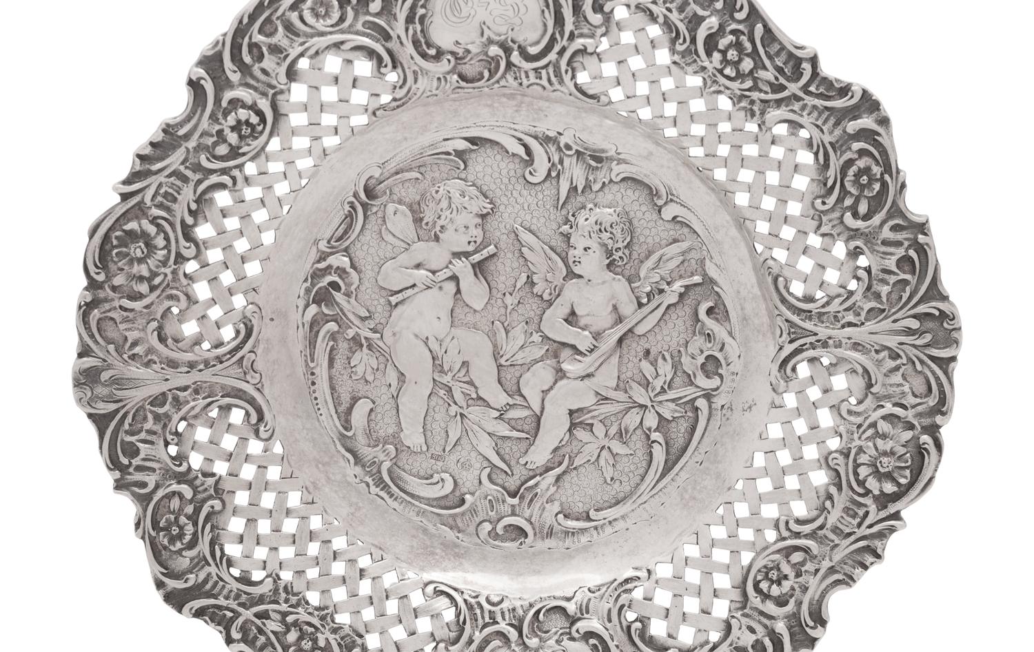 A German Silver Tray