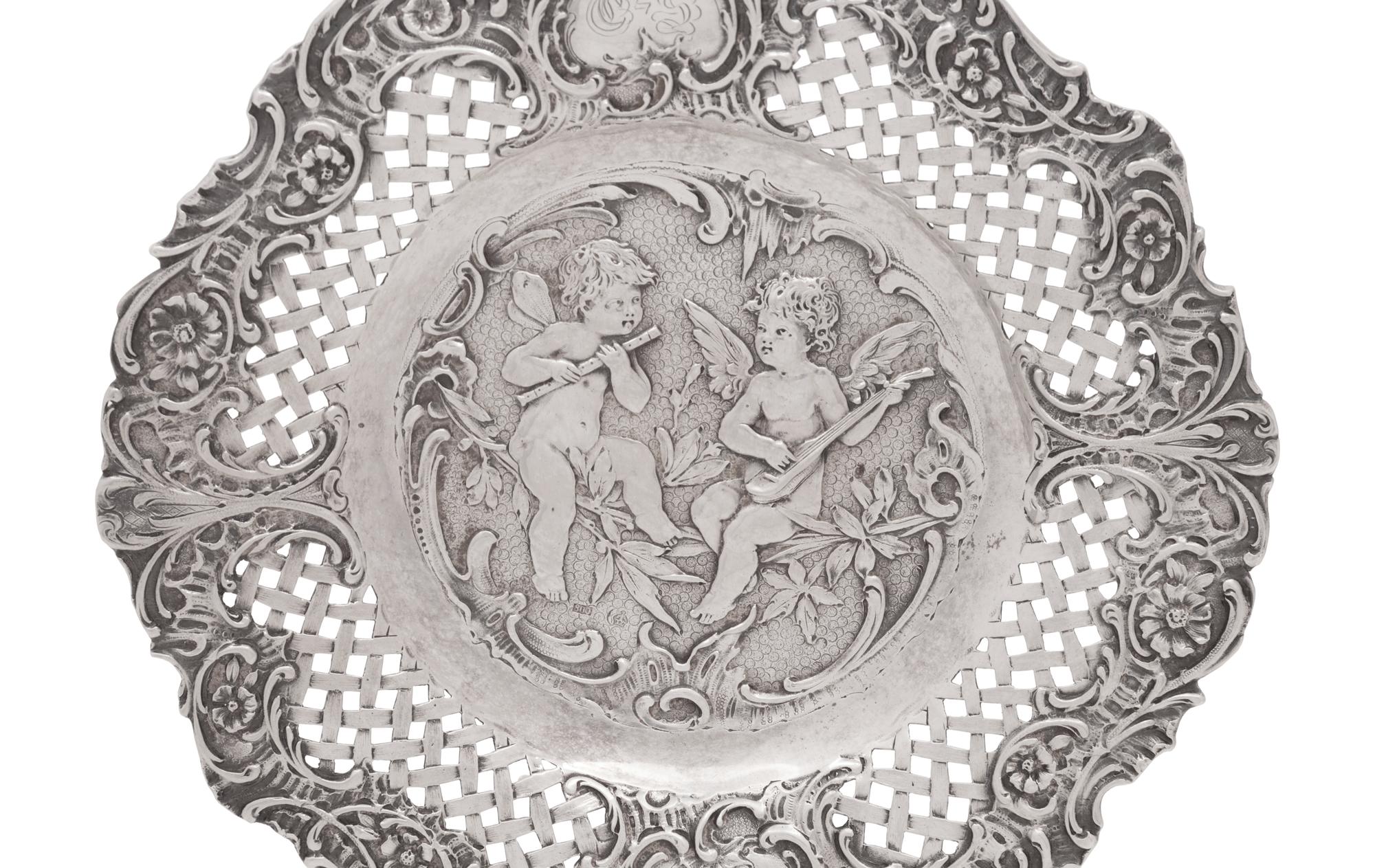 A German Silver Tray