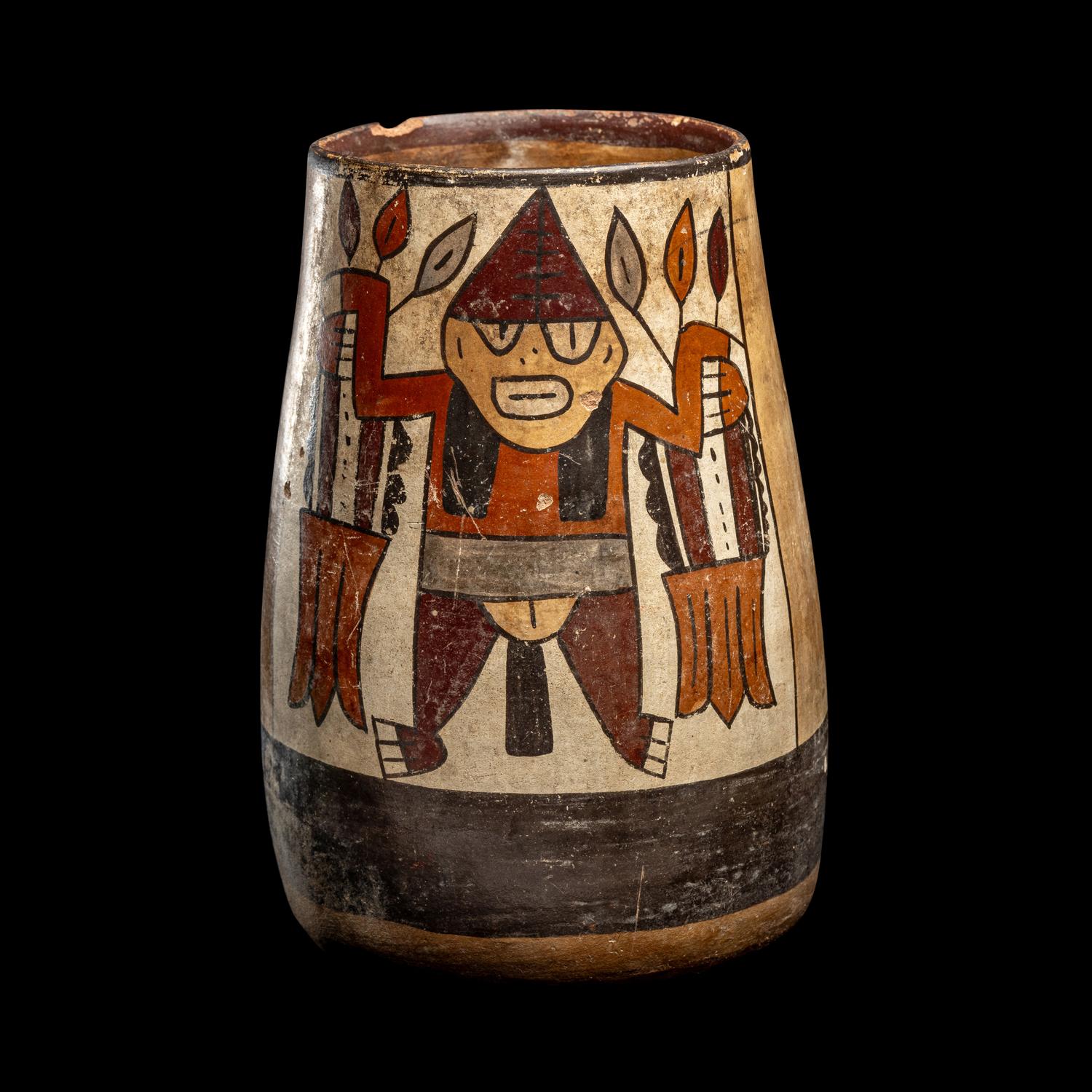 A Nazca Polychrome Vessel