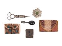 Collection of 19th Century Sewing Accessories, 1840-1910s