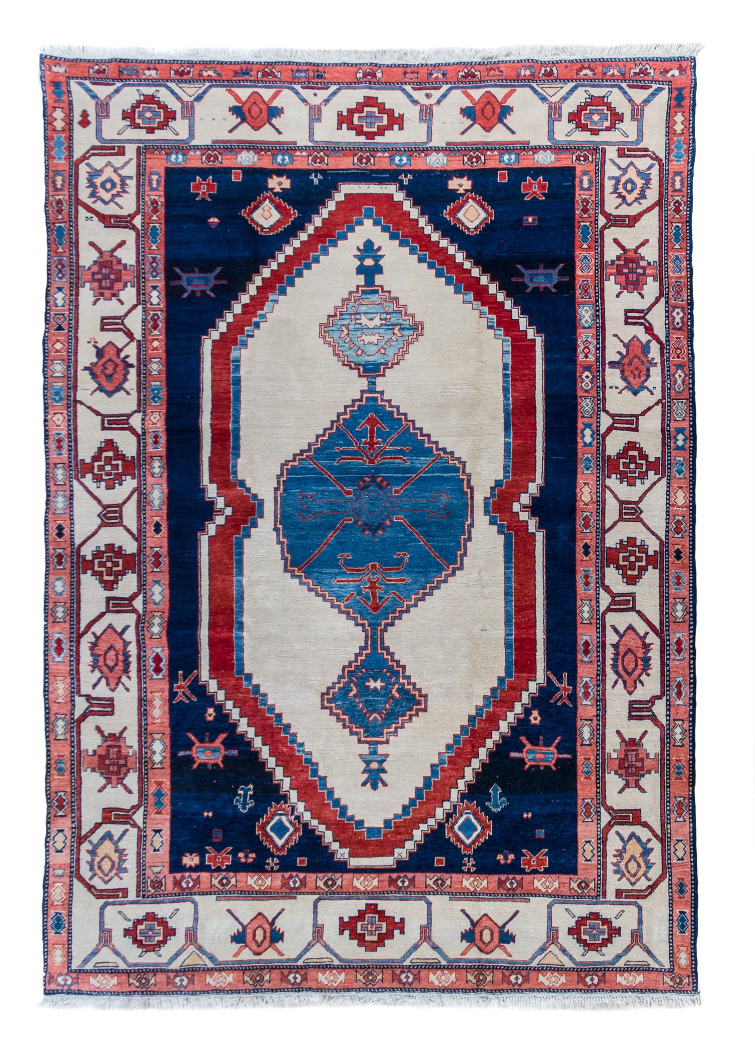 A Turkish Wool Rug Width 7 feet 7 inches. — SECOND HALF 20TH CENTURY