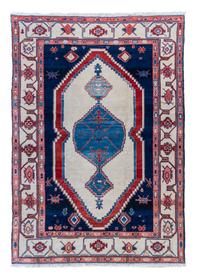 A Turkish Wool Rug Width 7 feet 7 inches. — SECOND HALF 20TH CENTURY