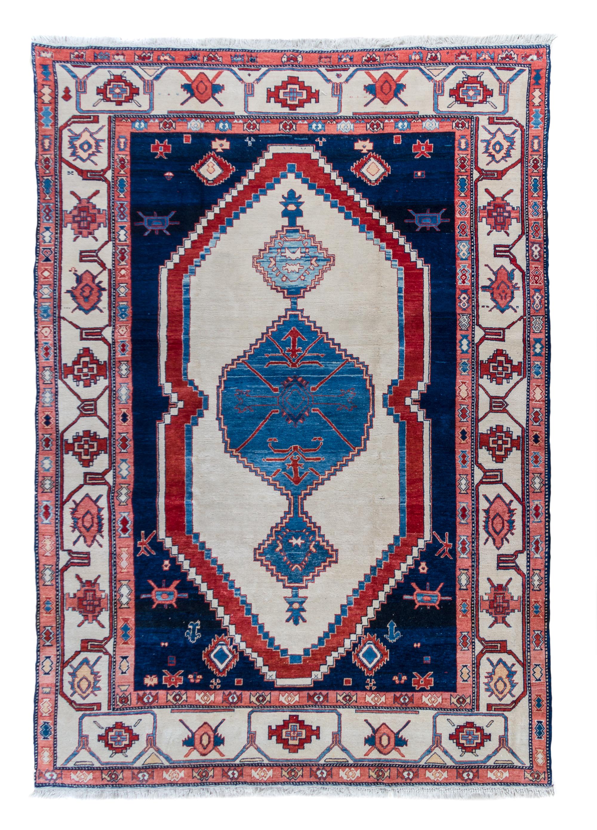 A Turkish Wool Rug Width 7 feet 7 inches. — SECOND HALF 20TH CENTURY