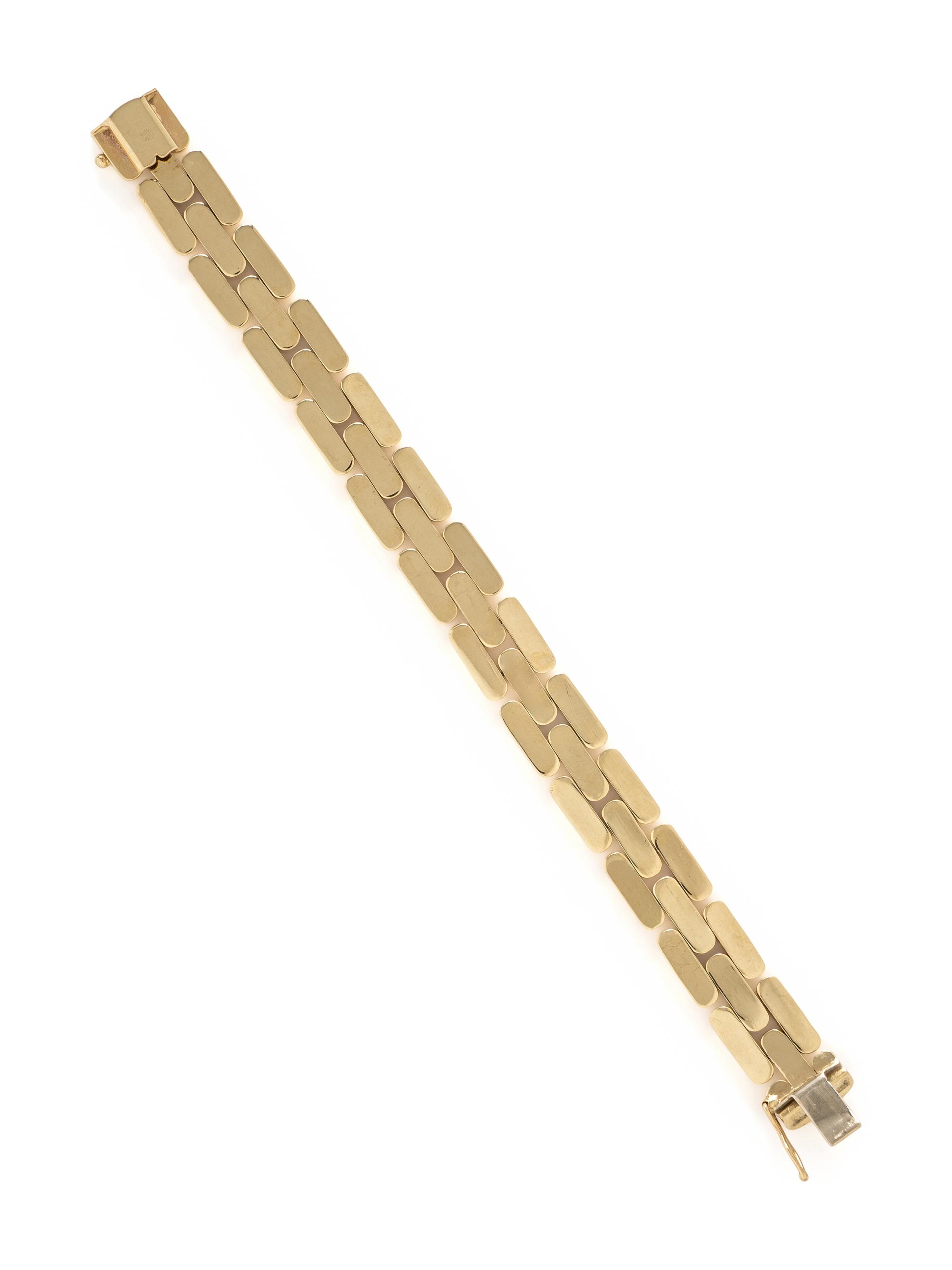YELLOW GOLD BRACELET