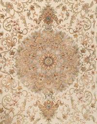 A Qom Silk Rug