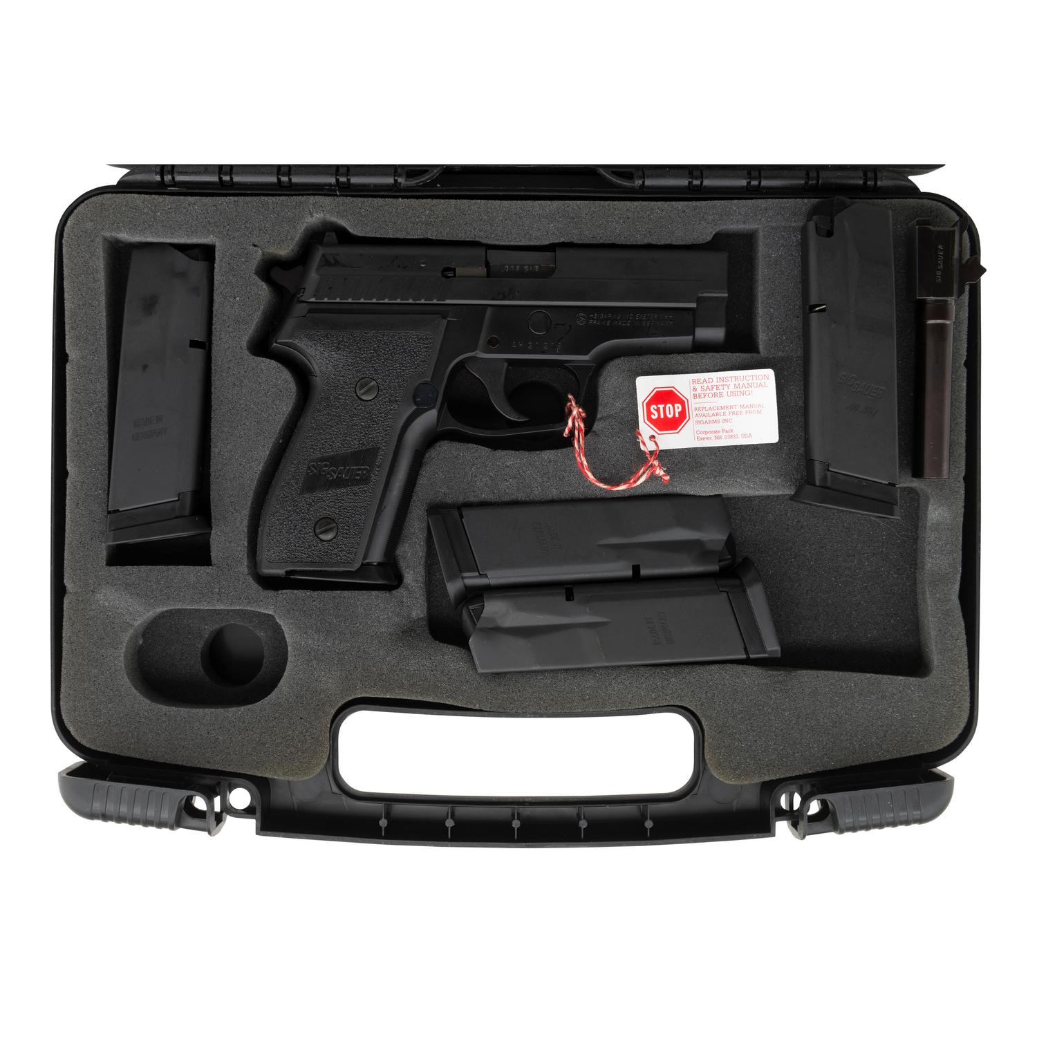 *Sig Sauer P229 in Box with Accessories and .40 and .357 Sig Barrels