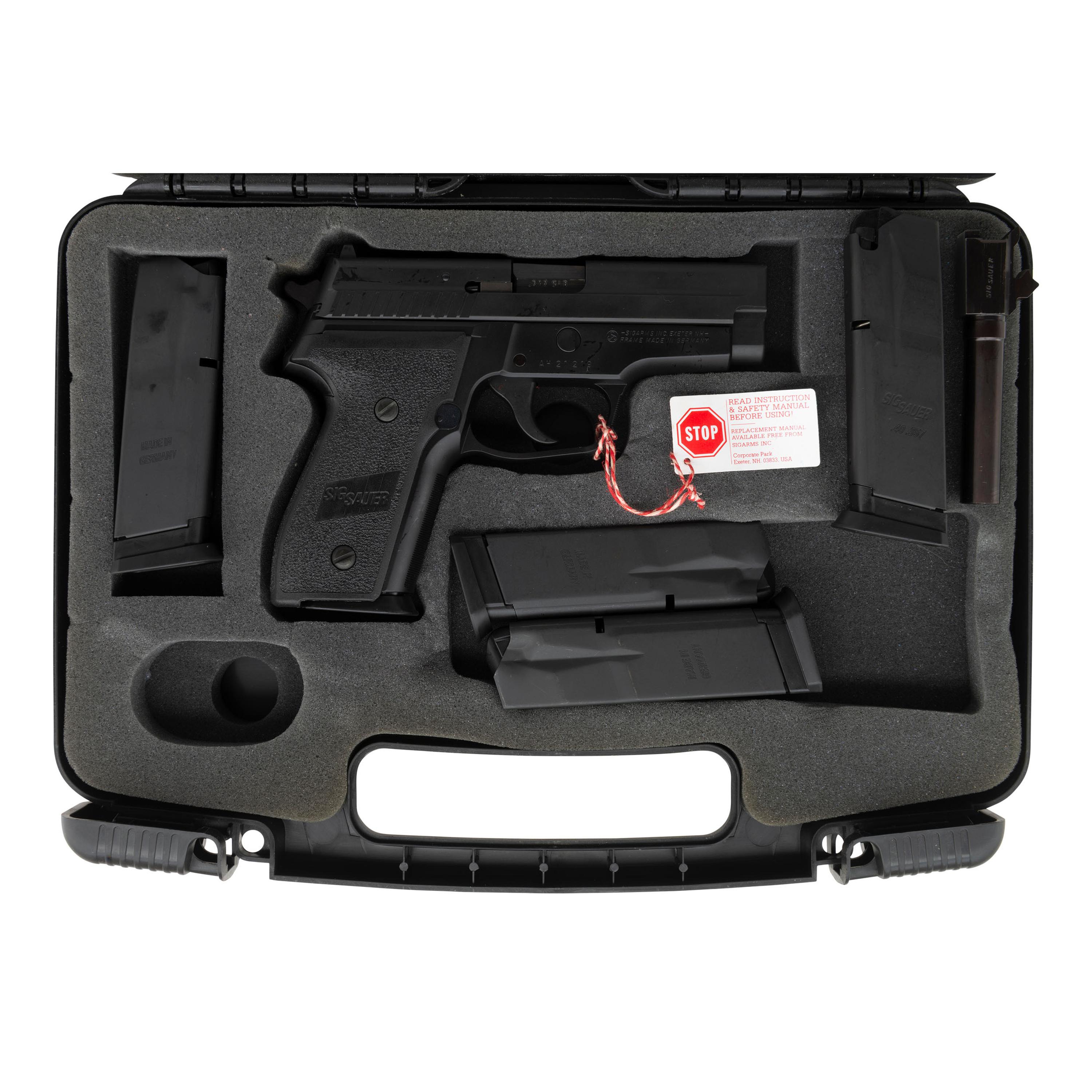 *Sig Sauer P229 in Box with Accessories and .40 and .357 Sig Barrels
