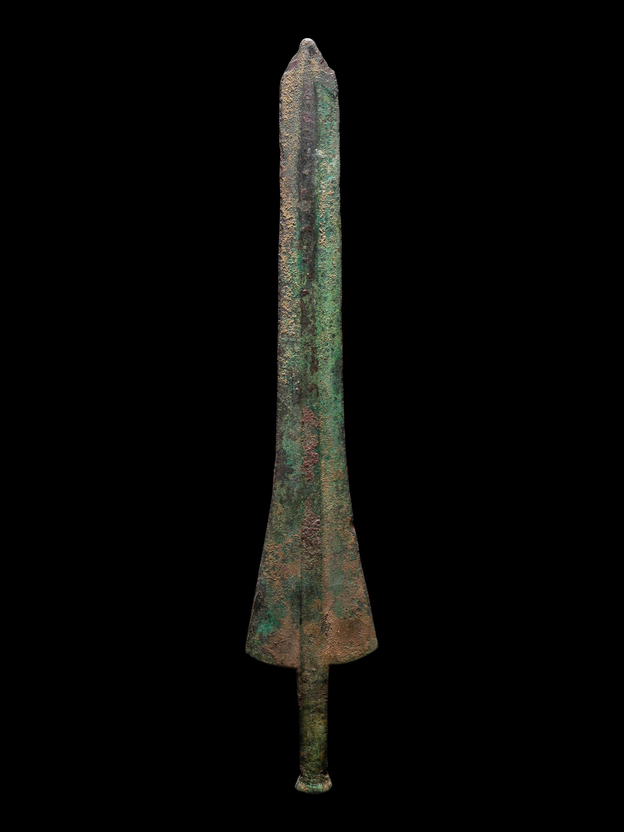 A Luristan Bronze Spear Head