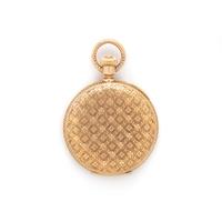 PATEK PHILIPPE, 18K YELLOW GOLD HUNTER CASE POCKET WATCH