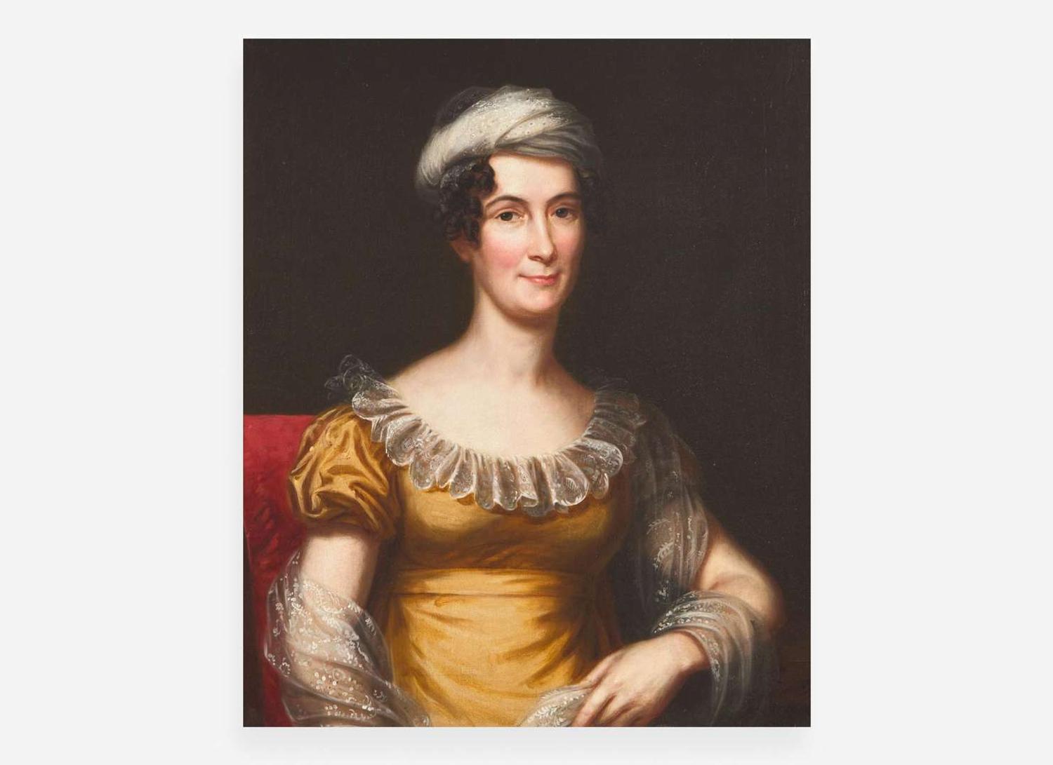 Charles Bird King (1785-1862), Portrait of Anna Dade Stith Bolling (1781-1846)