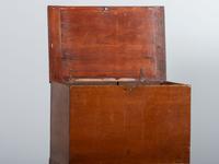 A Late Federal Cherrywood One-Drawer Sugar Chest