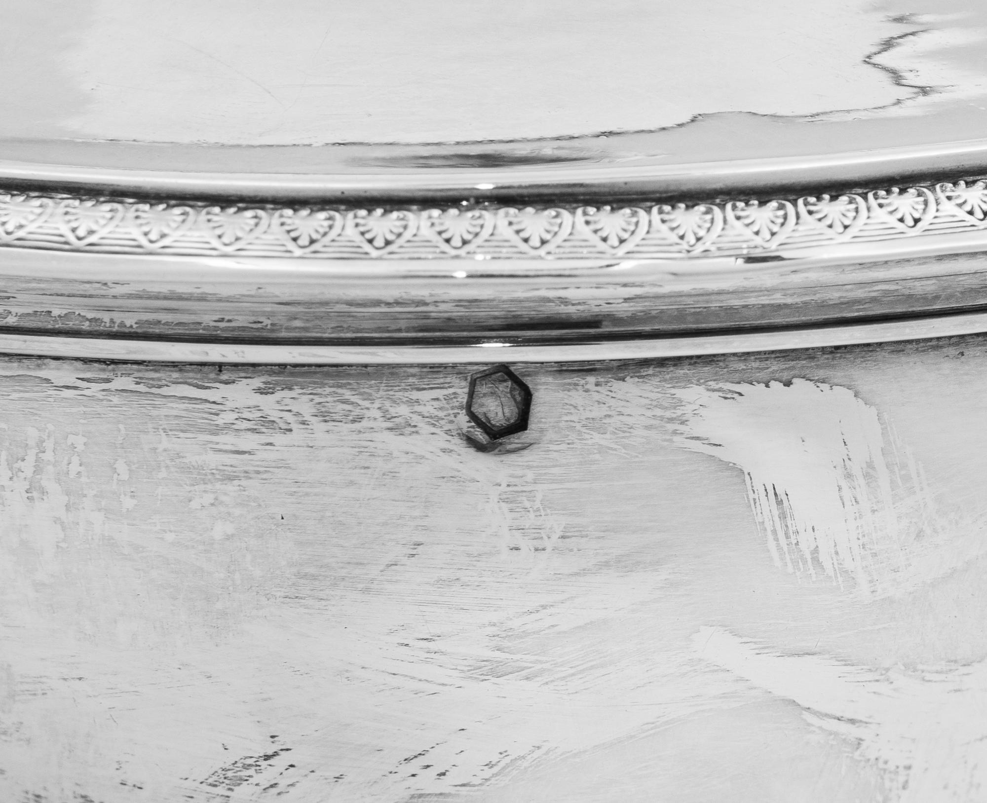A French Silver Covered Bowl