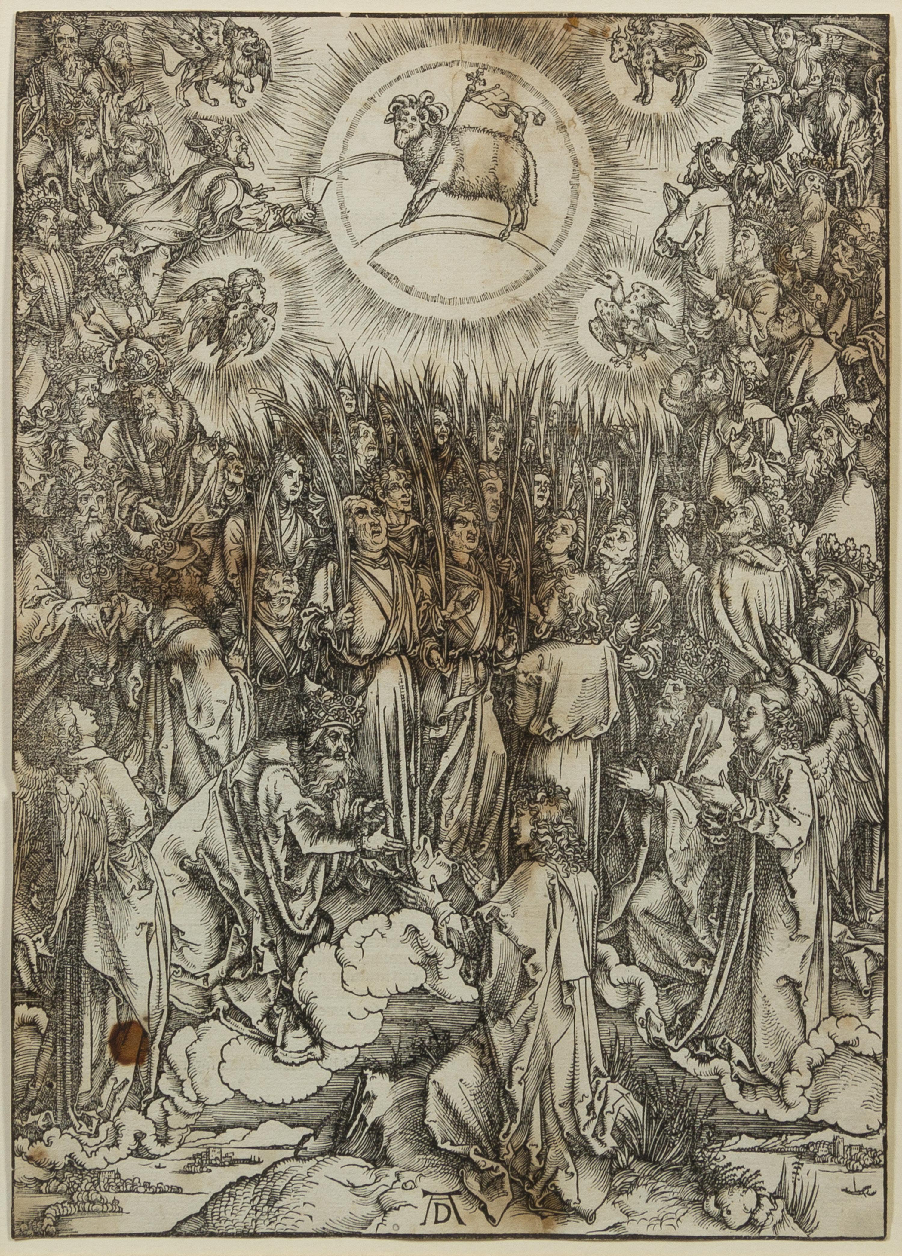 Albrecht Durer, (German, 1471-1528), The Adoration of the Lamb (from The Apocalypse)