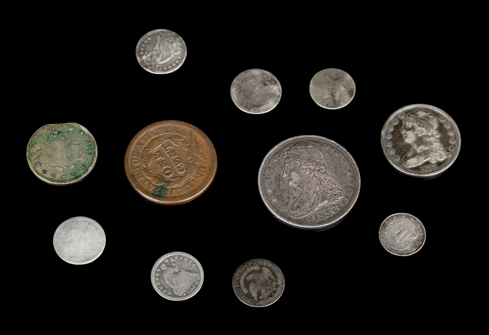A Collection of United States Pre-1945 Coins