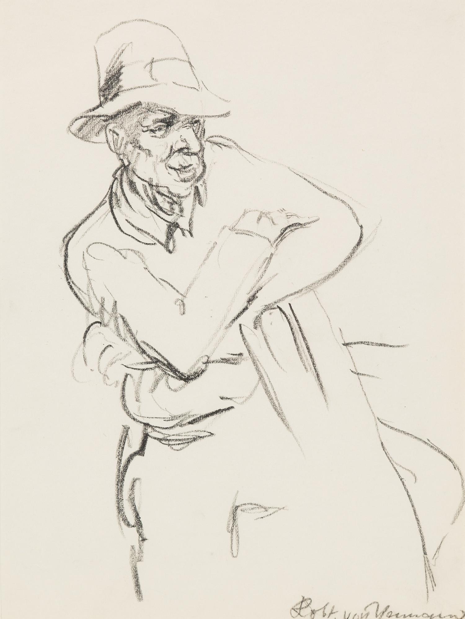 Robert Von Neumann, (American, 1888-1976), Self Portrait