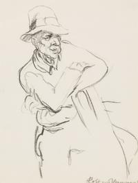 Robert Von Neumann, (American, 1888-1976), Self Portrait