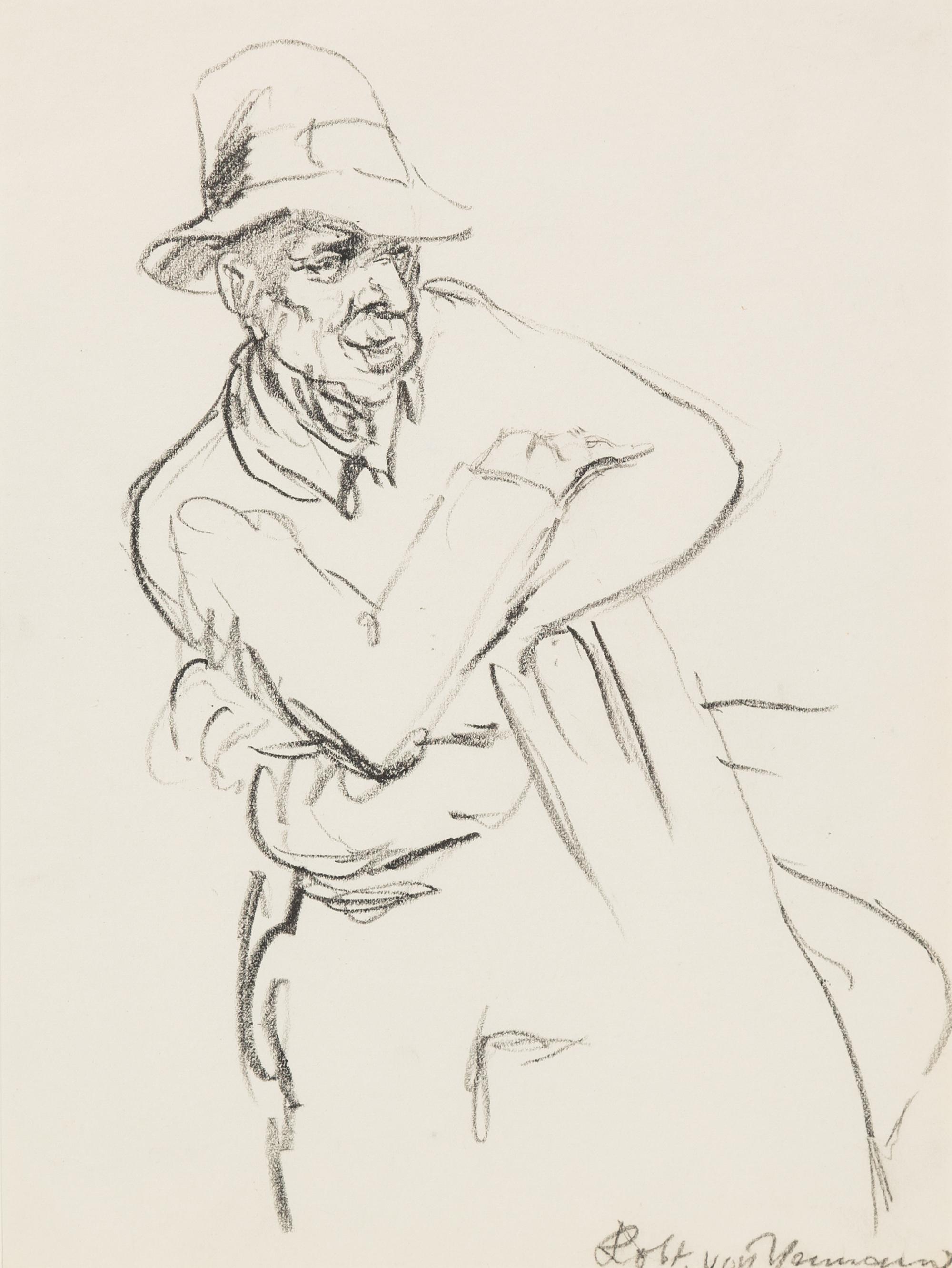 Robert Von Neumann, (American, 1888-1976), Self Portrait