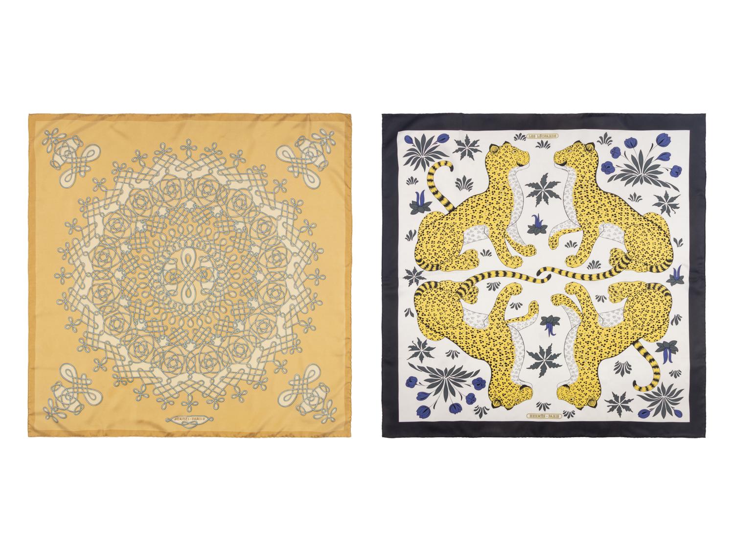 Two Hermès Scarves