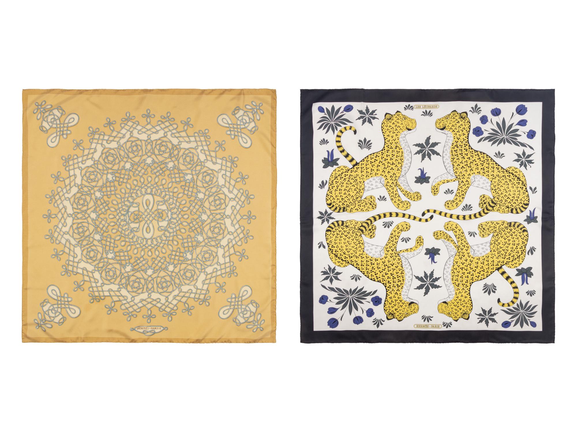 Two Hermès Scarves