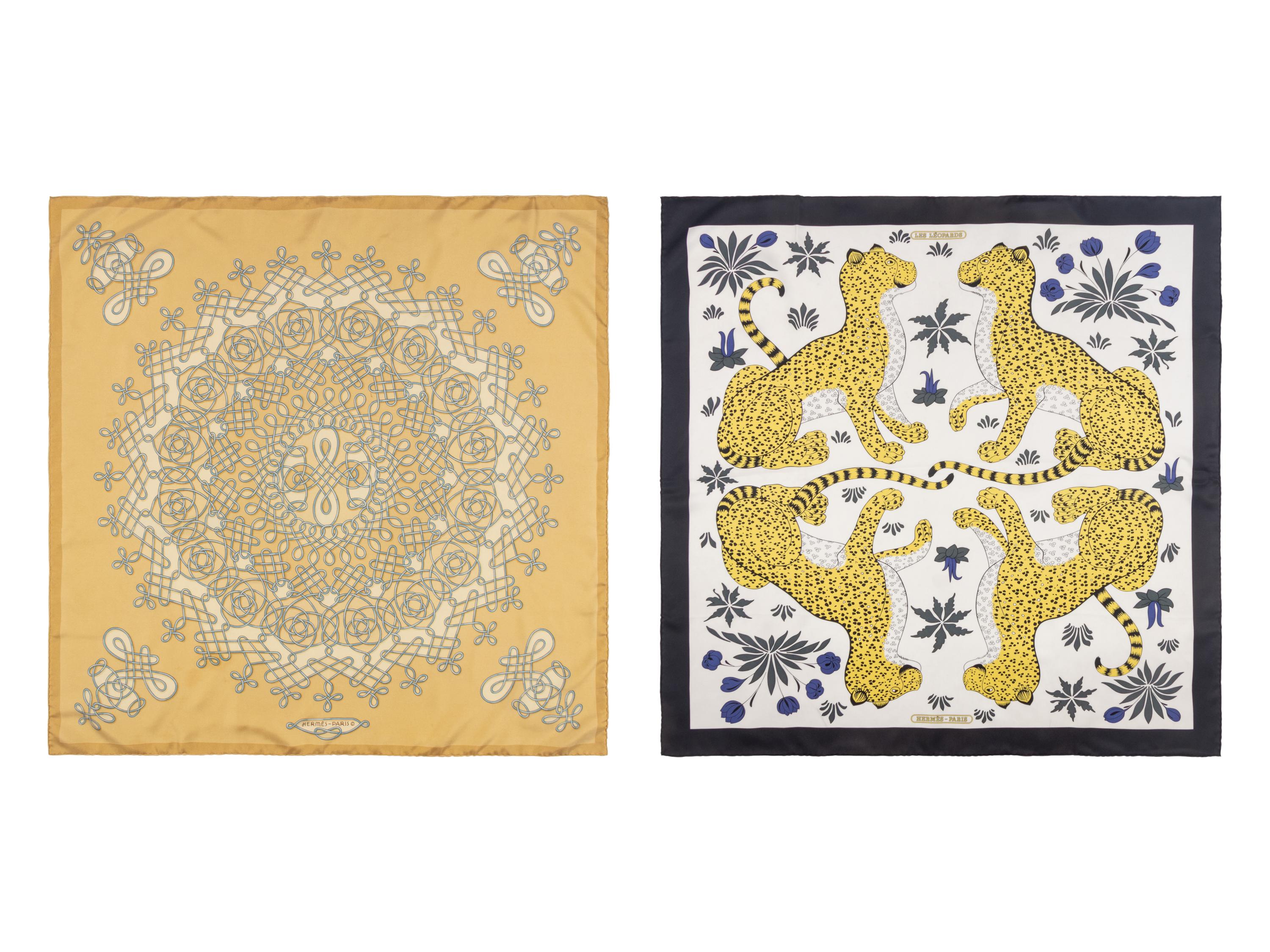 Two Hermès Scarves