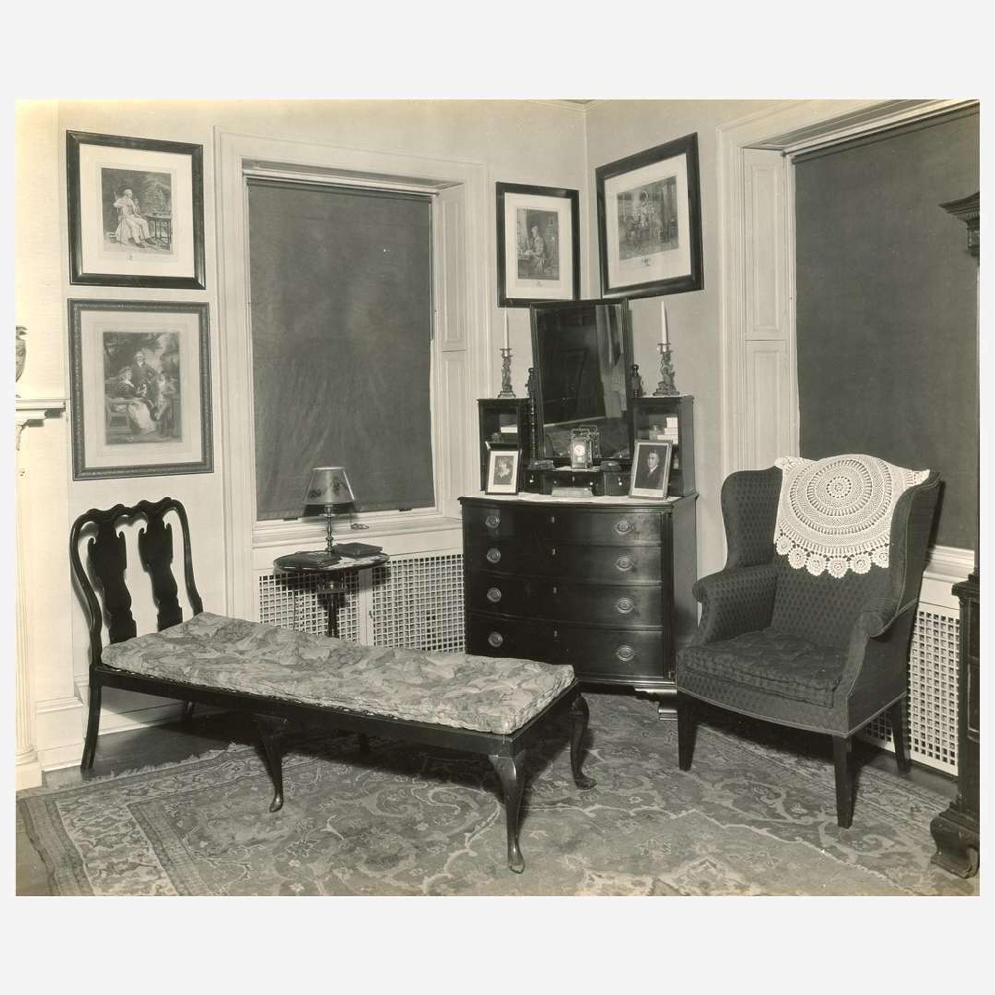 A collection of fifteen photographs of the collection of Howard Reifsnyder Charles Whitenack (active 1920-1956) and James L. Dillon & Co., Philadelphia, PA, circa 1927-1928