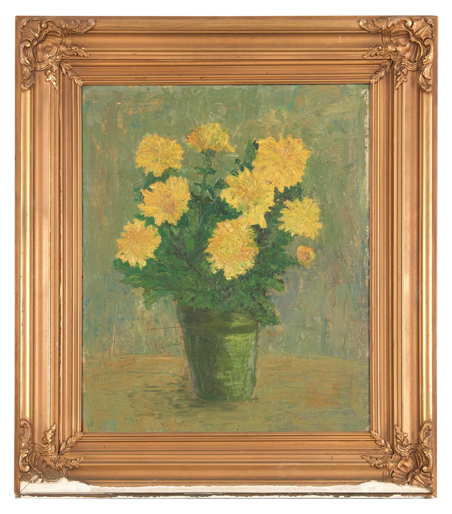 Yellow Mums, 1957
