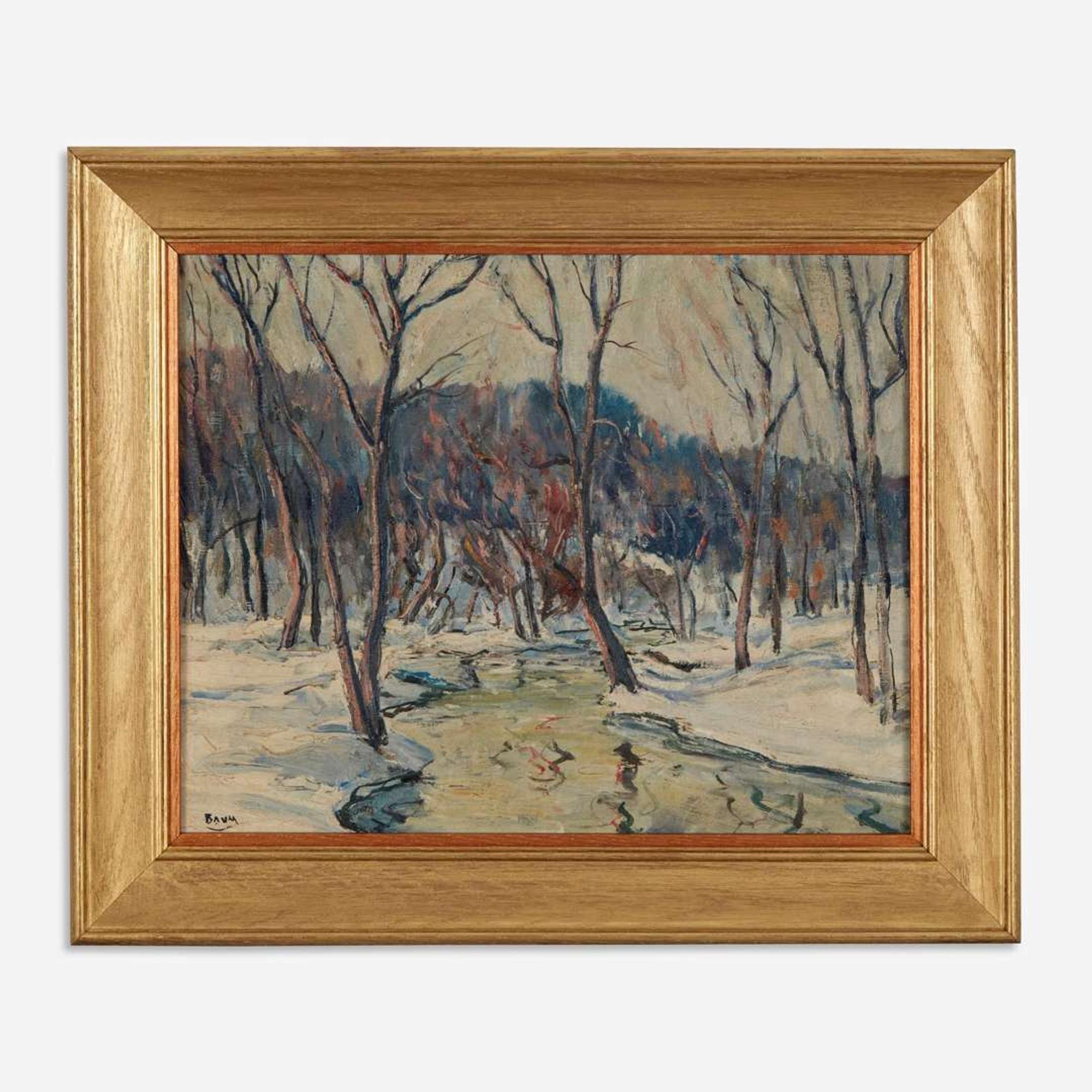 Walter Emerson Baum (American, 1884–1956) Sellersville Woods