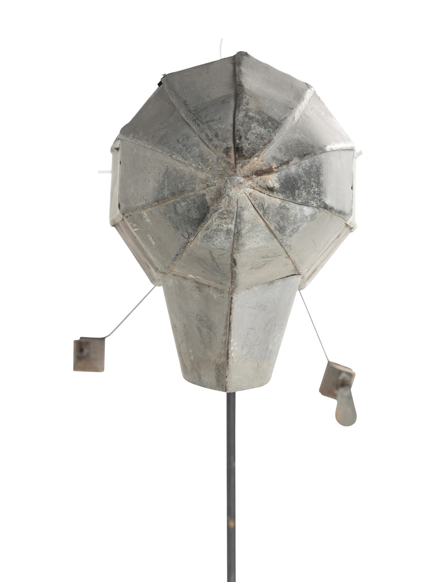 A Large Sheet Metal Floating Zeppelin Toy