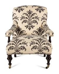A Contemporary Upholstered Armchair