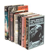 (ARKHAM HOUSE--EARLY) 17 early works published by Arkham House, some inscribed.