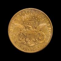 A United States 1893-CC Liberty Head $20 Gold Coin