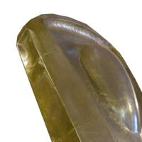 A Modernist Brass Sculpture 29" W x 25" D x 94" H — Germany, Mid-20th Century