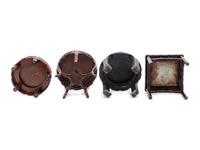 Four Chinese Wood Stands
