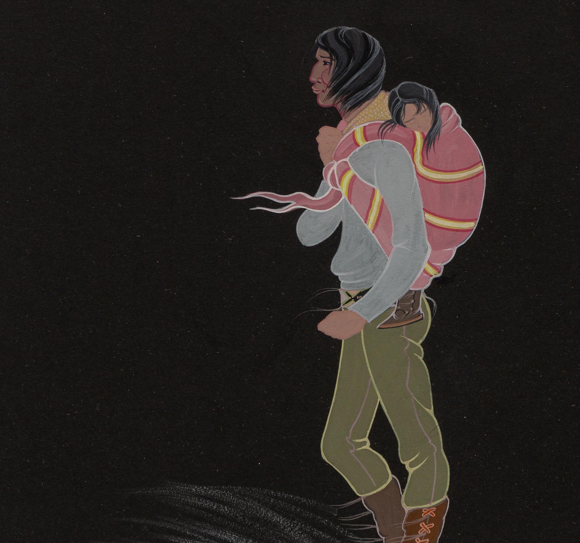 Unfinished Man and Child