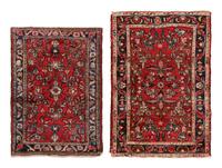 Two Sarouk Wool Rugs