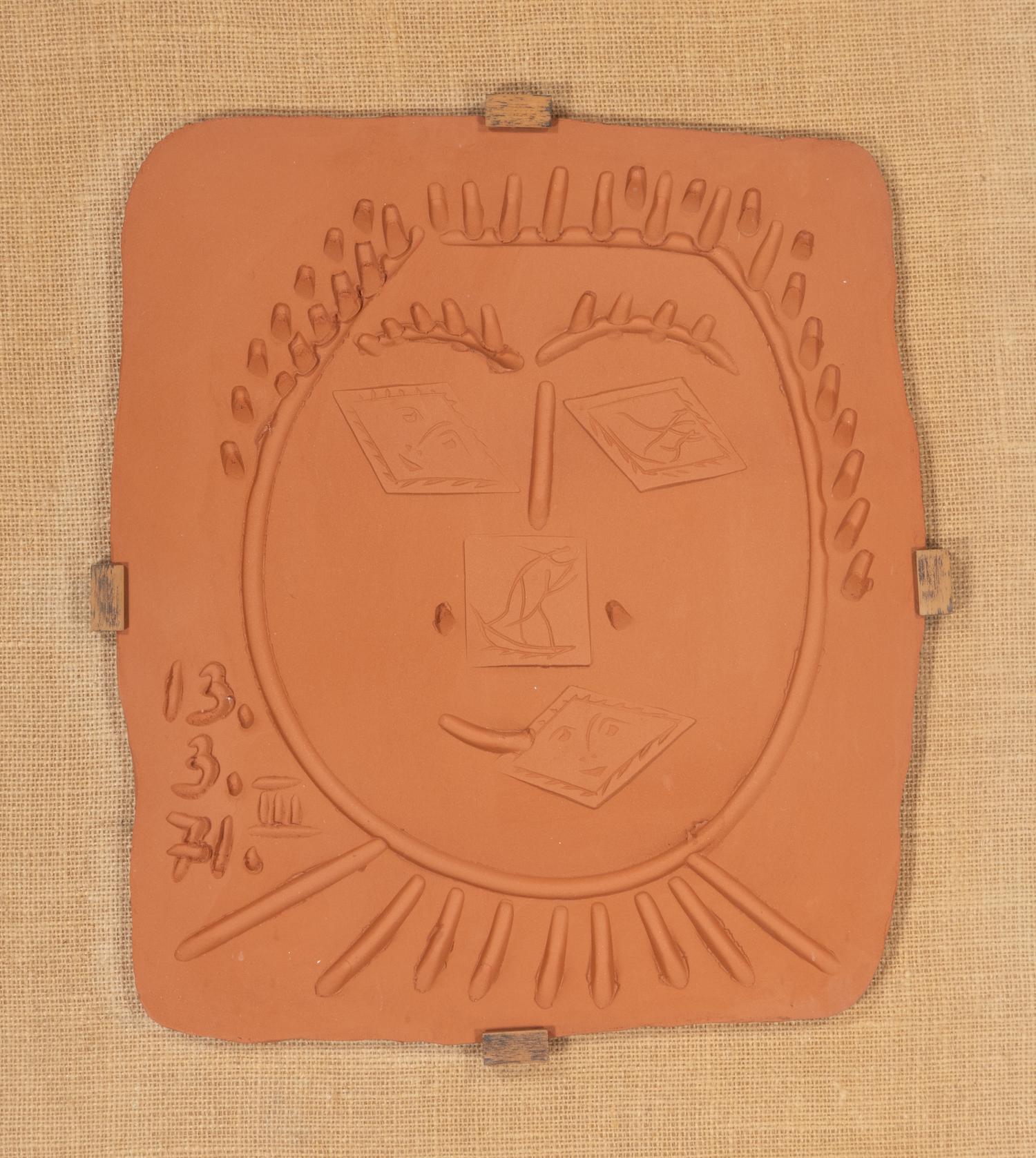Visage à la fraise , 1971 (A.R. 625)