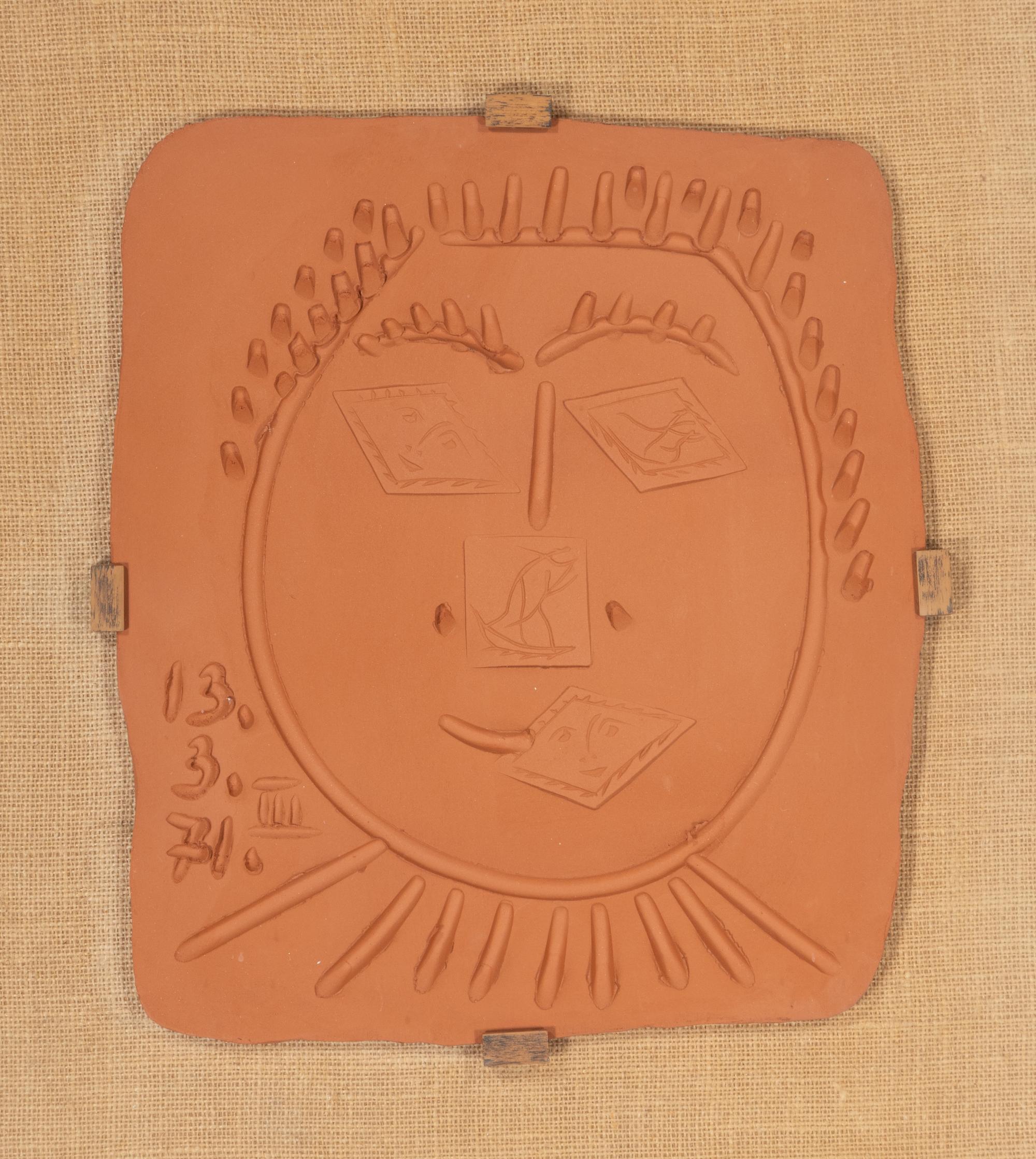 Visage à la fraise , 1971 (A.R. 625)