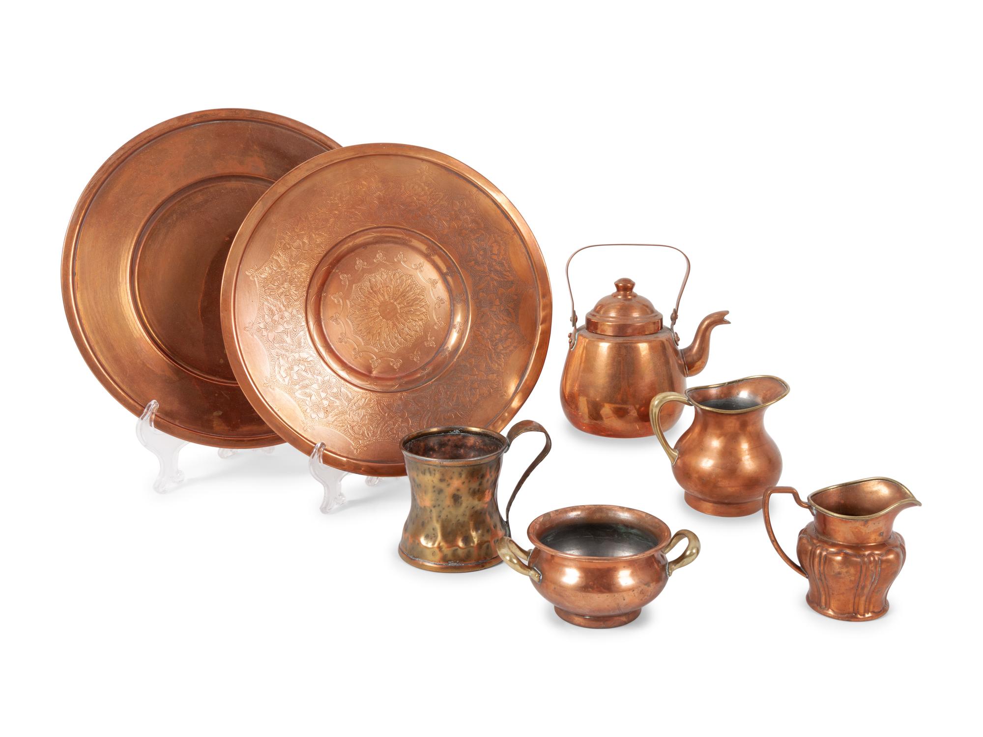 A Collection of Copper Objects