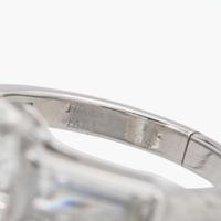 A Platinum and Diamond Ring Pear Shape 9.45 Carats, GIA Certified