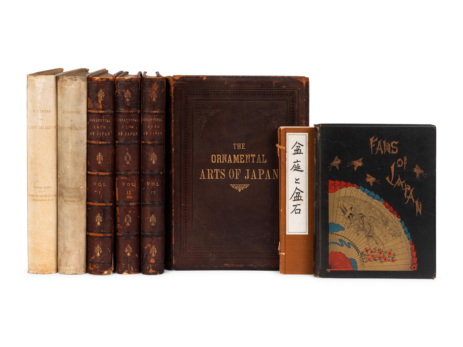 [JAPANESE ART--EARLY REFERENCE] A group of early reference works about Japanese Art, comprising: