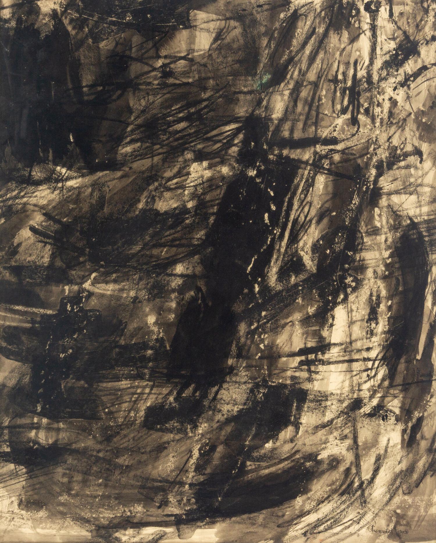 Untitled and Untitled, 1958 (two works)