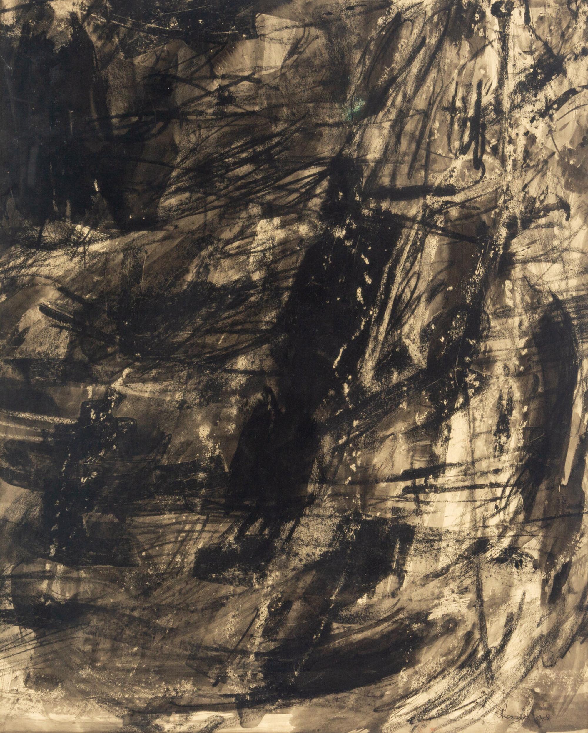 Untitled and Untitled, 1958 (two works)