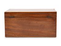 A Regency Mahogany Tea Caddy